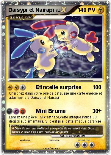 Pokemon Daisypi et Nairapi