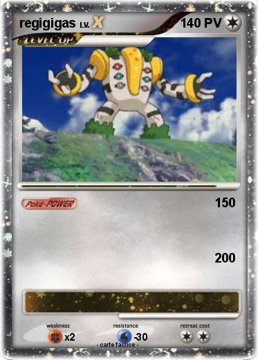 Pokemon regigigas