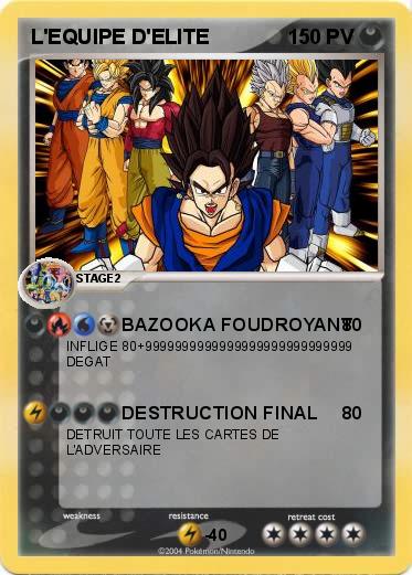 Pokemon L'EQUIPE D'ELITE