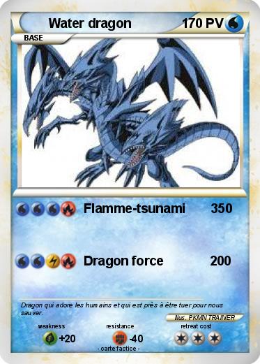 Pokemon Water dragon