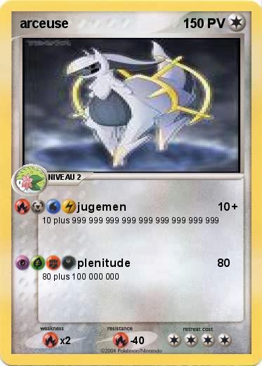 Pokemon arceuse