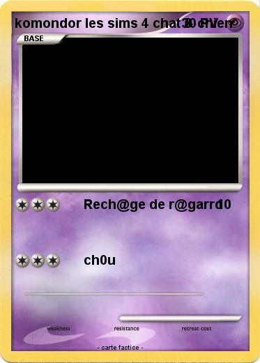 Pokemon komondor les sims 4 chat & chien