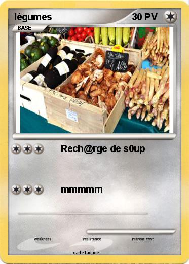 Pokemon légumes