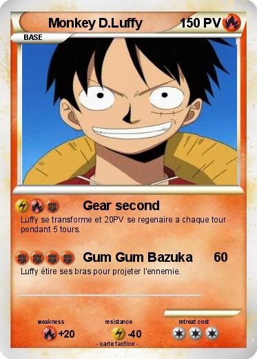 Pokemon Monkey D.Luffy