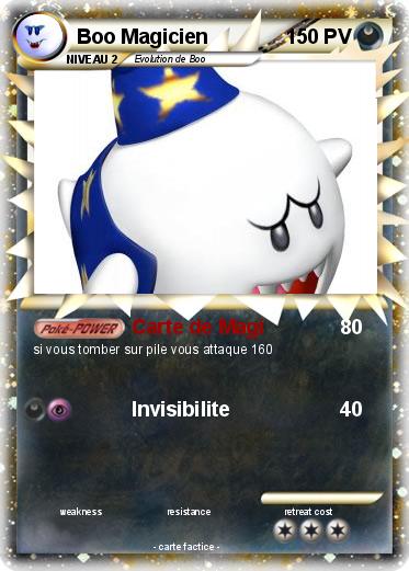 Pokemon Boo Magicien