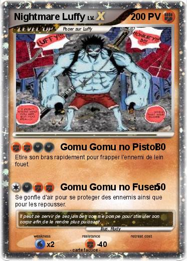 Pokemon Nightmare Luffy