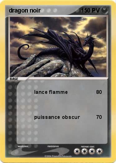 Pokemon dragon noir