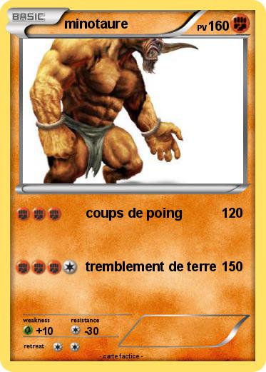 Pokemon minotaure
