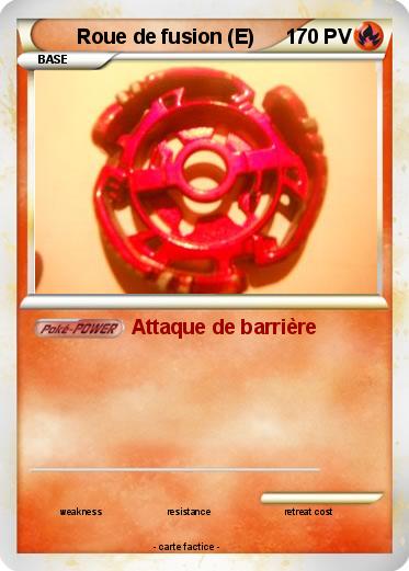 Pokemon Roue de fusion (E)