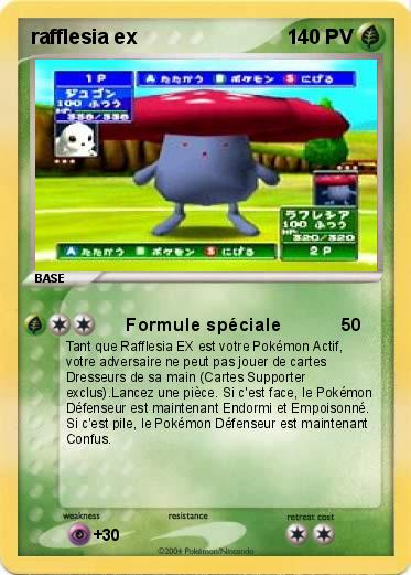 Pokemon rafflesia ex
