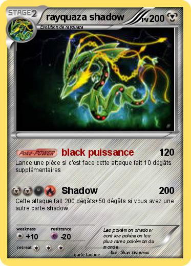 Pokemon rayquaza shadow