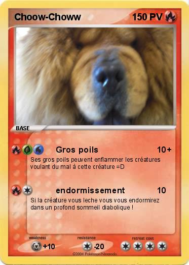Pokemon Choow-Choww 