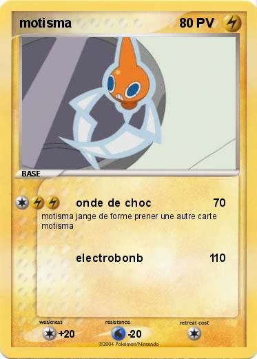 Pokemon motisma