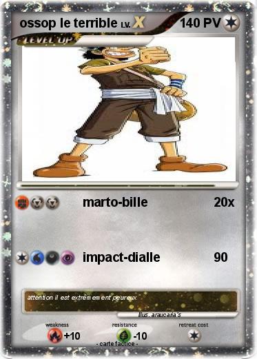 Pokemon ossop le terrible