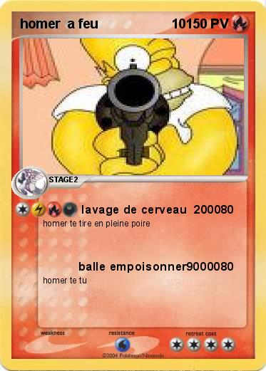 Pokemon homer  a feu                    10