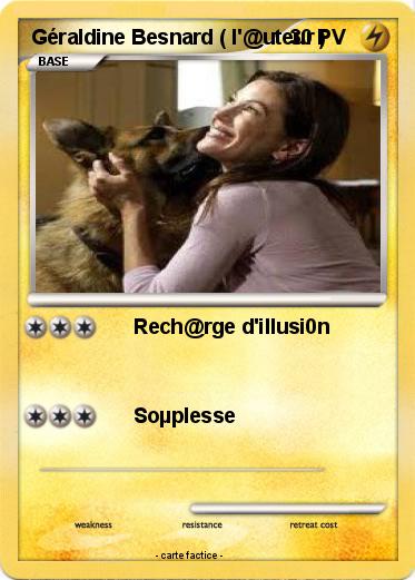 Pokemon Géraldine Besnard ( l'@uteur )
