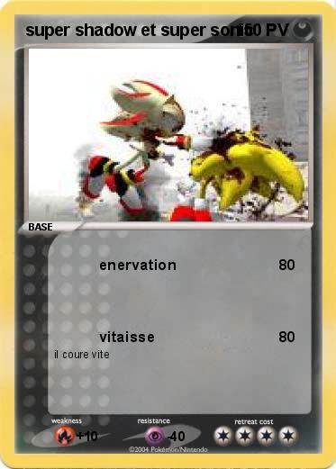 Pokemon super shadow et super sonic