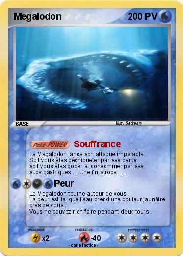 Pokemon Megalodon