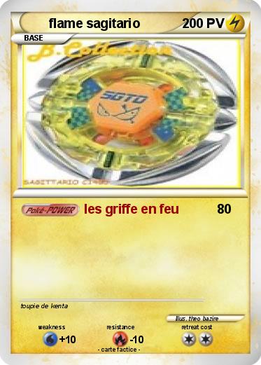 Pokemon flame sagitario