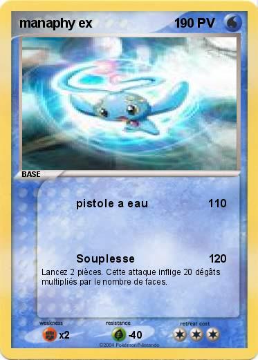 Pokemon manaphy ex                       1