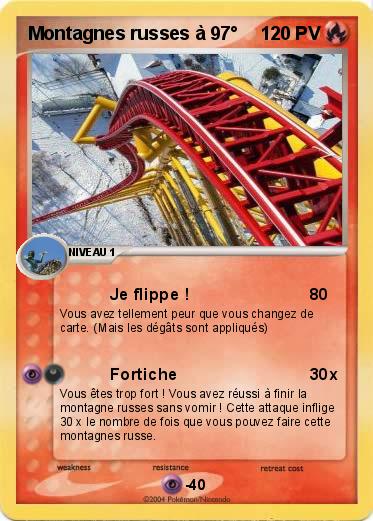 Pokemon Montagnes russes à 97°
