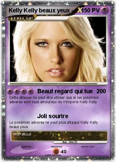 Pokemon Kelly Kelly beaux yeux