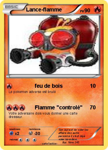 Pokemon Lance-flamme