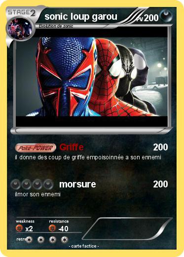 Pokemon sonic loup garou