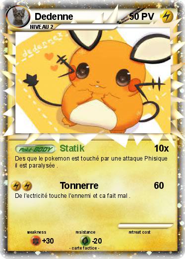 Pokemon Dedenne