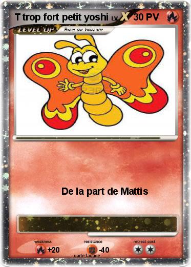 Pokemon T trop fort petit yoshi