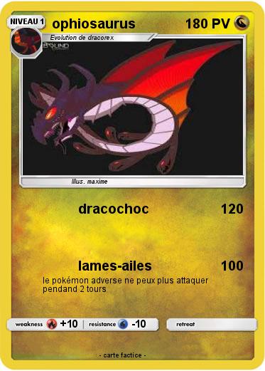Pokemon ophiosaurus