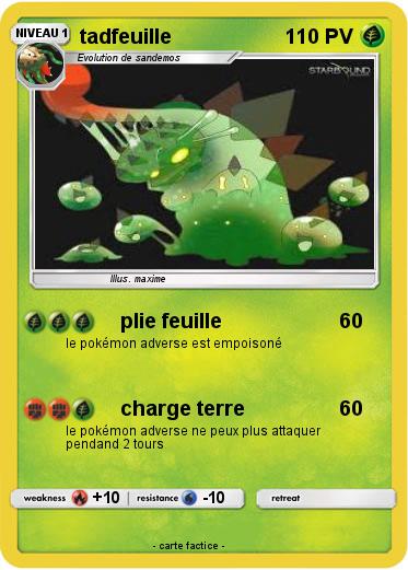 Pokemon tadfeuille