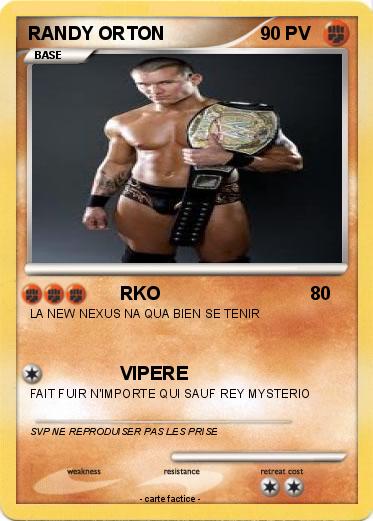 Pokemon RANDY ORTON