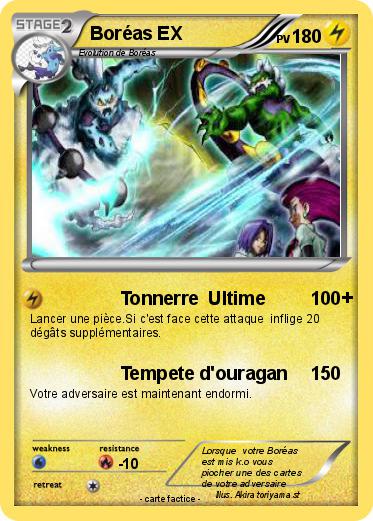 Pokemon Boréas EX