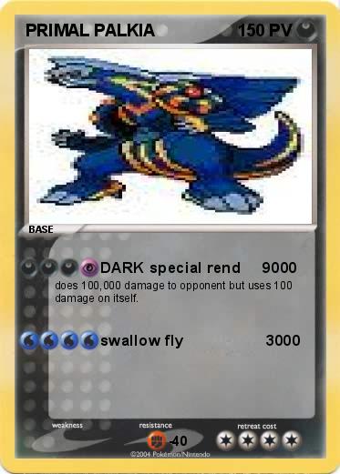 Pokemon PRIMAL PALKIA