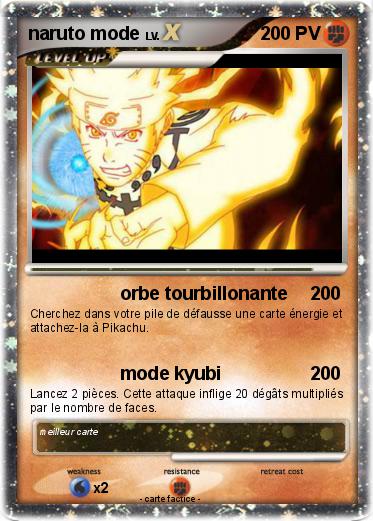 Pokemon naruto mode