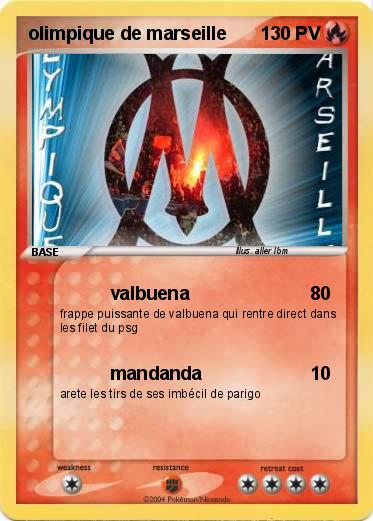 Pokemon olimpique de marseille