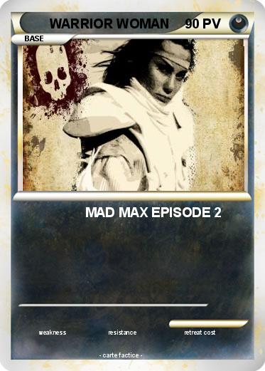 Pokemon WARRIOR WOMAN