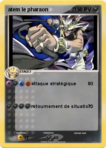Pokemon atem le pharaon 