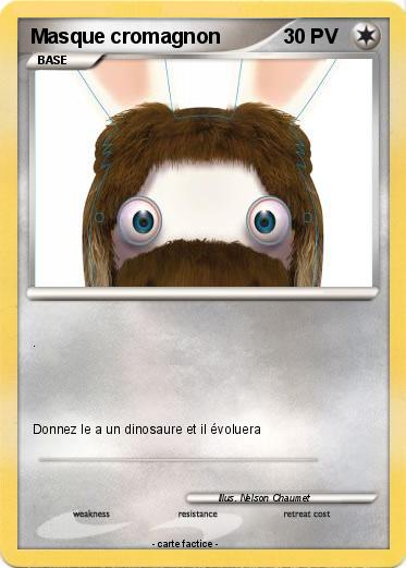 Pokemon Masque cromagnon