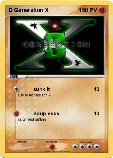 Pokemon D Generation X