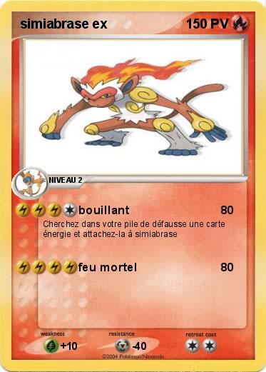 Pokemon simiabrase ex
