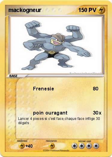 Pokemon mackogneur