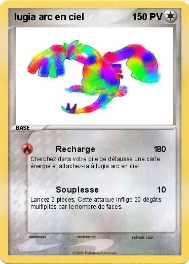 Pokemon lugia arc en ciel
