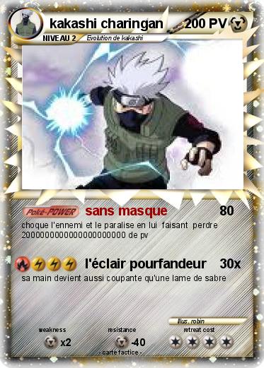 Pokemon kakashi charingan