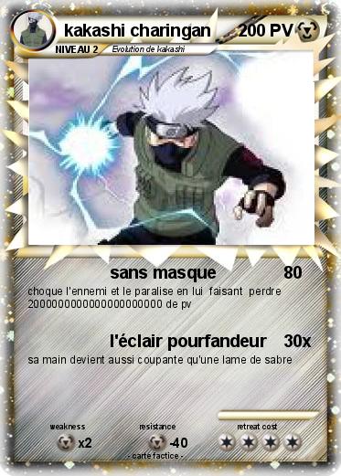 Pokemon kakashi charingan