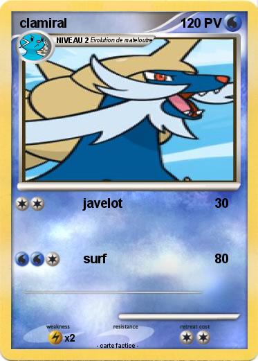 Pokemon clamiral