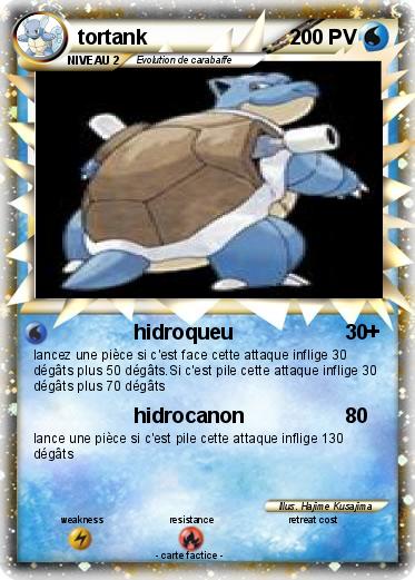 Pokemon tortank