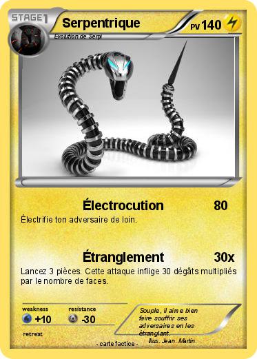 Pokemon Serpentrique