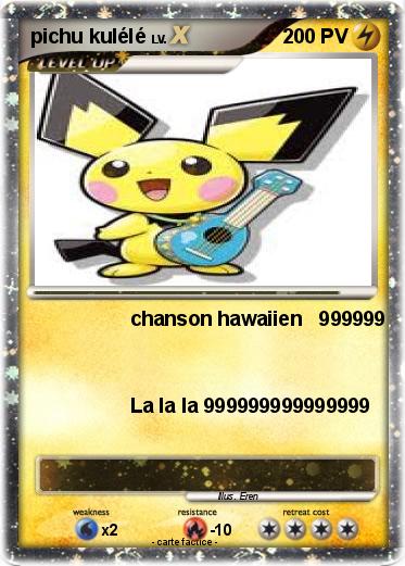 Pokemon pichu kulélé